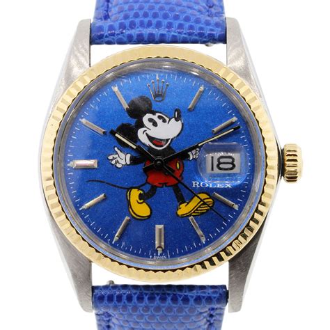 mickey mouse rolex price|rolex mickey mouse watch price.